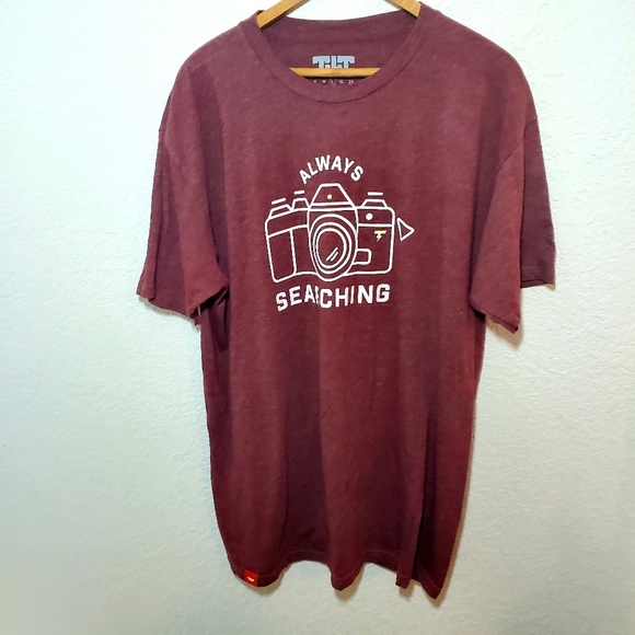 Tilt | Always Searching Camera Tee | Large - Picture 1 of 3